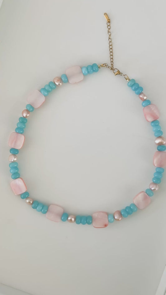 Cotton Candy Coast Necklace